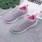 Spring Summer Sports Shoes Women's Ultralight Running Shoes Lightweight Soft Bottom Shock Absorption Fitness Casual Shoes