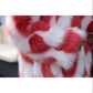 Mid-length Faux Fur Coat Winter Korean Fashion Style V-neck Thick Warm Fur One Plush Coat Suitable for Women