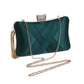 Pleated Satin Women's Clutch Bag Shoulder Bag Ladies Elegance Luxury Wedding Evening Banquet Rhinestones Tassel