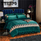 Bedding Sets Bed Linen Duvet Cover Flat Sheet Bedding Set Winter Flannel King Queen Bed Set