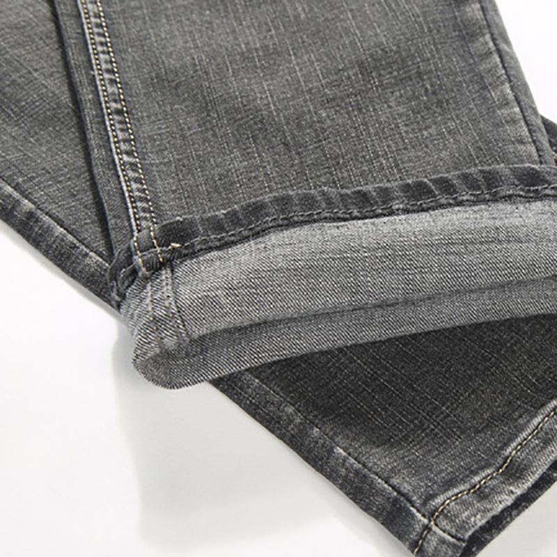 Mens Jeans Plus Size Loose Casual Straight Denim Pants Retro Gray Blue Baggy Streetwear Skateboard Jeans Trousers Male Jeans