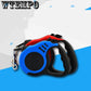 Pet leash retractable automatic hyena traction rope small dog special adjustable dog leash