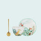 Nordic High-end Coffee Cup Net Red Coffee Cup Ins Afternoon Tea Tea Set with Spoon High Value Flower Tea Cup and Saucer Set