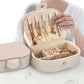 Jewelry Storage Box Small Necklace Ring Earrings Earrings Storage Artifact Portable Travel Simple Jewelry Jewelry Box