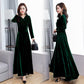 Long Slim Long Sleeve Plus Size Cheongsam Women's Long Skirt Fashion Woman Swing Dress