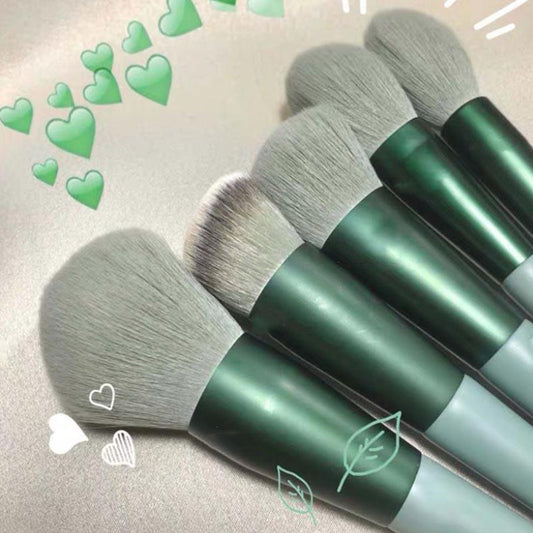 13pcs Makeup Brush Set Eye Shadow Blush Loose Powder Highlight Trim Lip Brush Beauty Tool