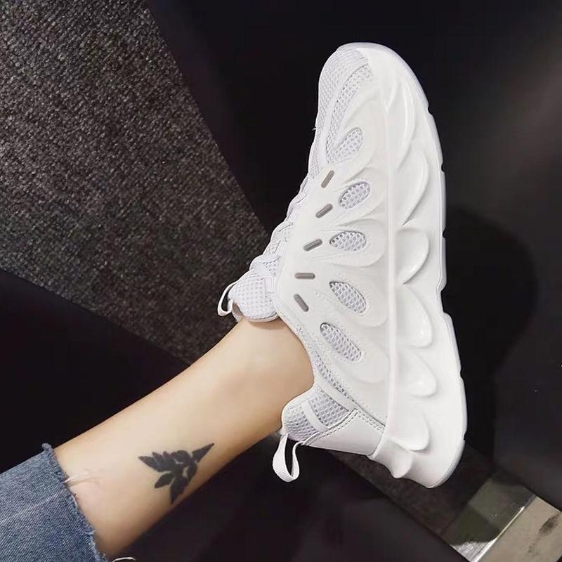 Women Shoes White Sneakers Women Vulcanized Shoes Platform Chunky Sneakers Casual Dad Shoes Basket Femme