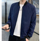 Spring and Autumn Jacket All Match Slim Baseball Jacket Casual Stand Collar Zipper Thin Jacket Outdoor Sports Jacket