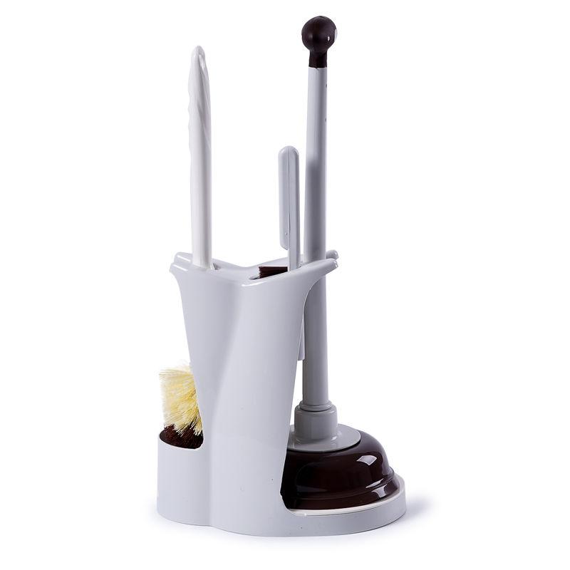 Bathroom Toilet Brush No Dead Ends Cleaning Toilet Wash Toilet Gap Long Handle To Wall-hung Household Suit