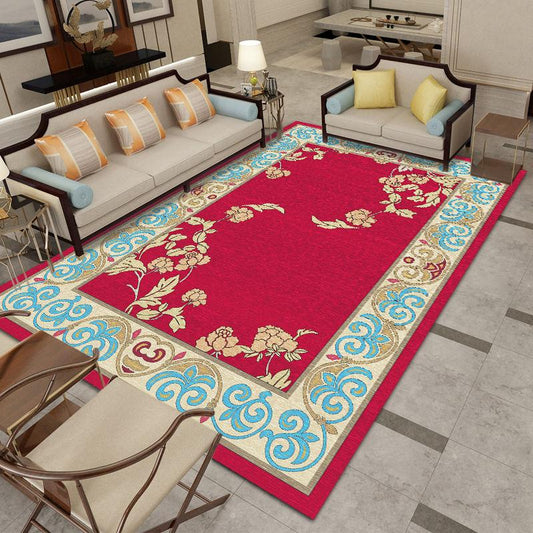 Chinese Living Room Carpet Coffee Table Mat Chinese Style Book Room Bedroom Bedside Classical
