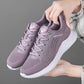 Women Running Shoes Breathable Mesh Lace Up Flat Sneakers Black Sport Woman Designer Shoes for Girls