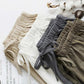 Cotton and Linen Bow Shorts for Women Summer High Waist Loose Thin All-match Wide-leg Three-point Pants Outer Wear Casual Short Pants Sports Shorts