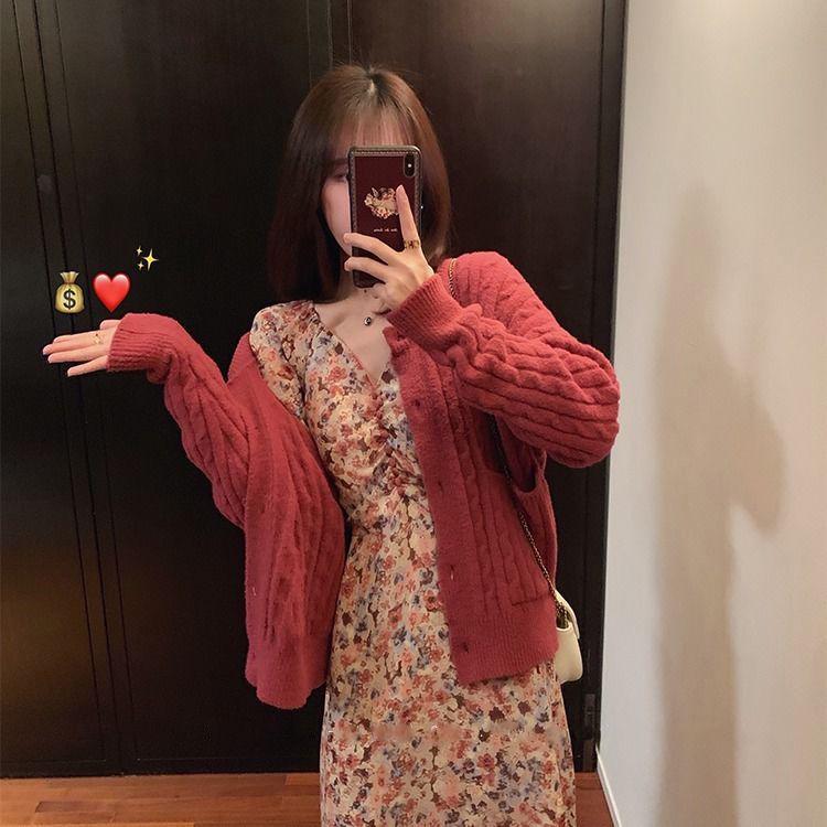 Womens V-Neck Boho Floral Chiffon Summer Party Evening Beach Long Dresses Girl's Sundress