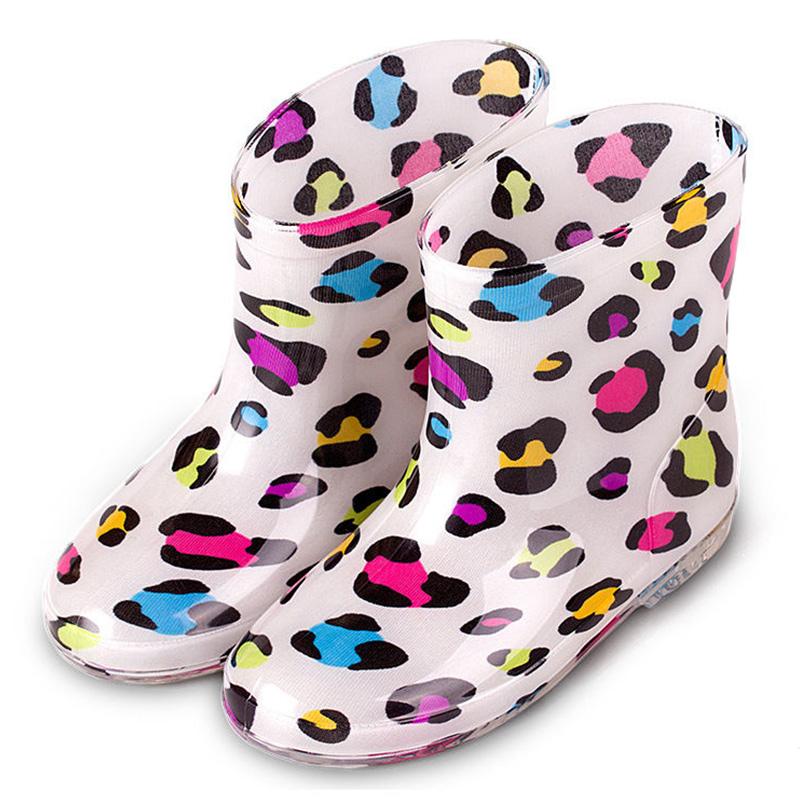 Four Seasons Rain Boots Rain Boots Non-slip Waterproof Lightweight Men's Rain Boots Water Rubber Shoes