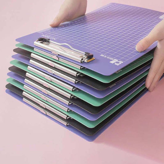 A4 Folder Plywood Writing Pad A5 Book Board Folder A6 Writing Menu Pad Note Storage Order Folder