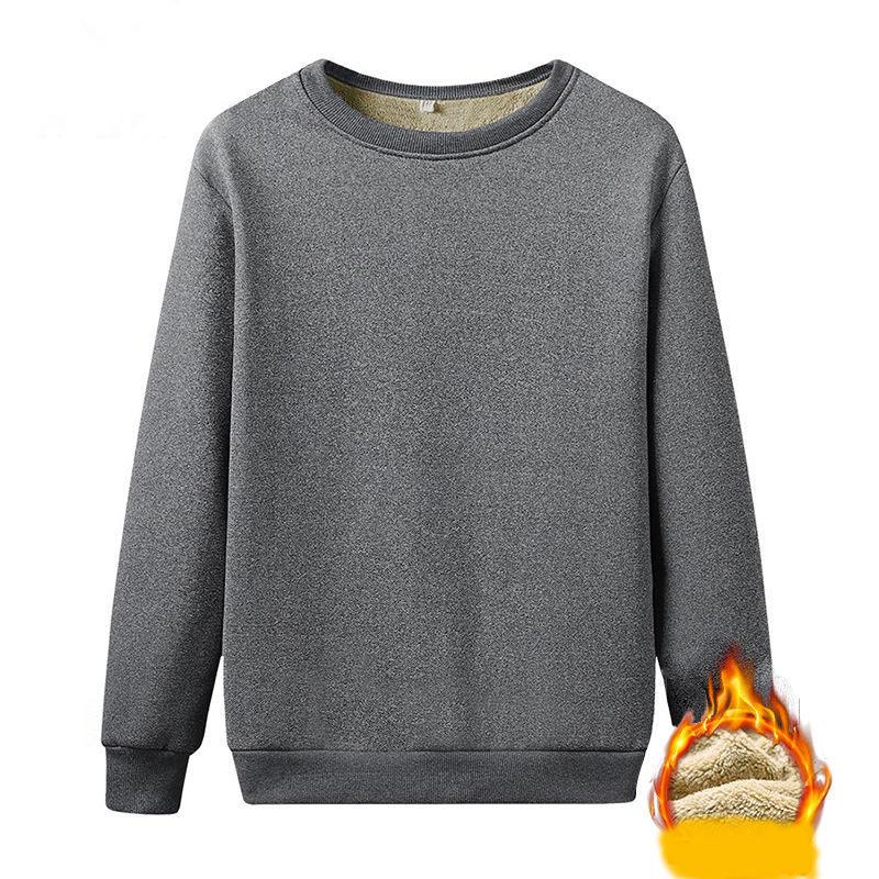 Winter Plus Velvet Padded Long-sleeved T-shirt To Keep Warm Inner Wear Bottoming Shirt Top