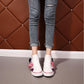 Popular Canvas Shoes Small White Shoes Women's High-top Handmade Custom Three-dimensional Flower Pearl Flat Casual Student Shoes