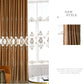 1/2pcs High-end Hollow European Water-soluble Embroidered Curtains for Living Room Balcony Bedroom Thick Double-layer Curtains