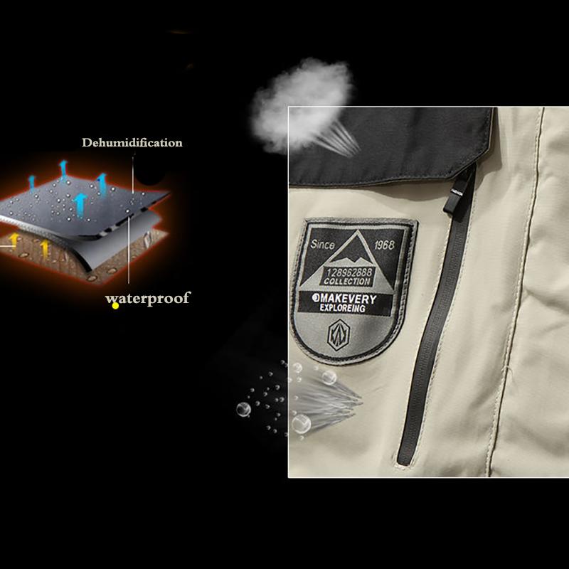 Hiking Suit Folklore Down Jacket Couple Cotton Jacket Thick Men 'S Cotton Jacket Fashion Casual Wear