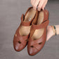 Summer Mom Sandals Casual Soft Bottom Middle-aged and Elderly Breathable Shoes for The Elderly Middle-aged Flat with Non-slip Outer Wear Women's Shoes