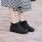Fashion All-match Rain Boots Ladies Short Rain Boots Low-cut Non-slip Waterproof Work Shoes Kitchen Shoes Four Seasons Water Shoes