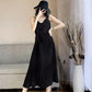 Women's Dress Summer Spaghetti Satin Long Woman Dress Very Soft Smooth