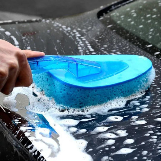 Car Wash Sponge Cleaning Brush High Car Sponge Density Does Not Hurt The Paint Car Cleaning Supplies Car Wash Brush