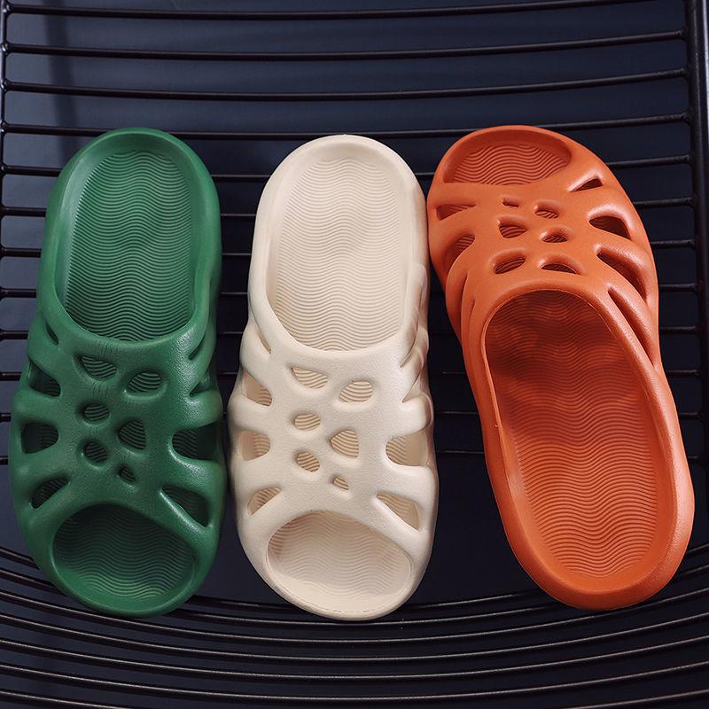 Sandals Slippers Women's Summer Home Bathroom Bath Non-slip Soft-soled Slippers Outer Couple Shoes