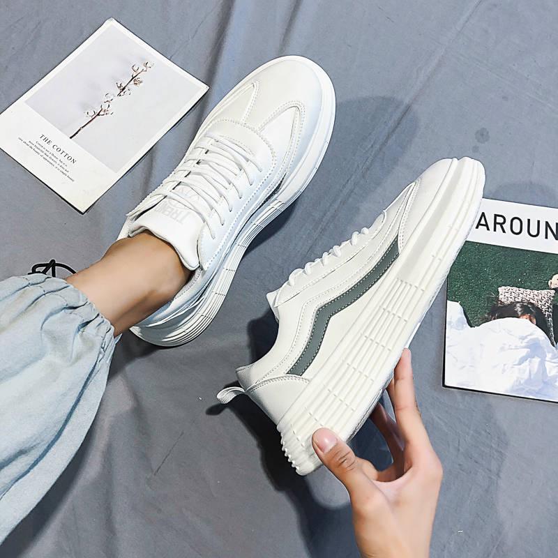 Retro work shoes casual fashion flat shoes men's shoes High quality Incremental running sneakers