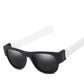 WTEMPO Personality Colored Glasses Leg Polarizer Sunglasses Women Fashion Anti-UV PC Sunglasses Wome
