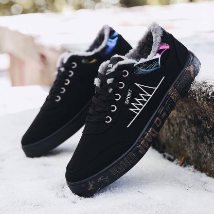 Keep Warm Cotton Shoes Outdoor Casual Shoes Men's Shoes Winter Cold Protection Non-slip Shoes