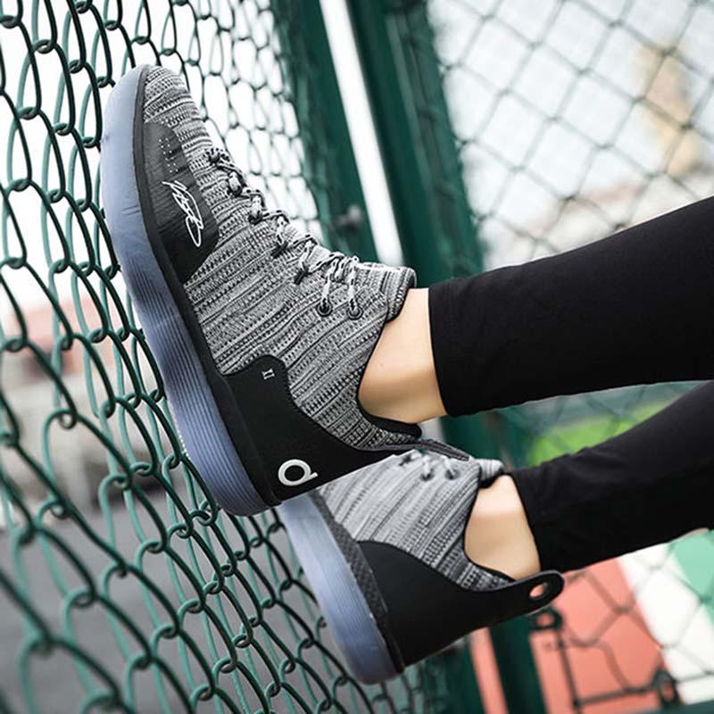 39-45 Men Sneakers Breathable Basketball Shoes Non-slip Wear-resistant Lightweight Running Shoes