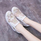 Increase Women's Cloth Shoes In Spring and Summer Hollow Embroidery Women's Single Shoes Casual Net Shoes