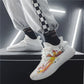 Trend Canvas Coconut Shoes Couple Korean Breathable Running Net Shoes Summer Fly Woven Breathable Casual Sneakers