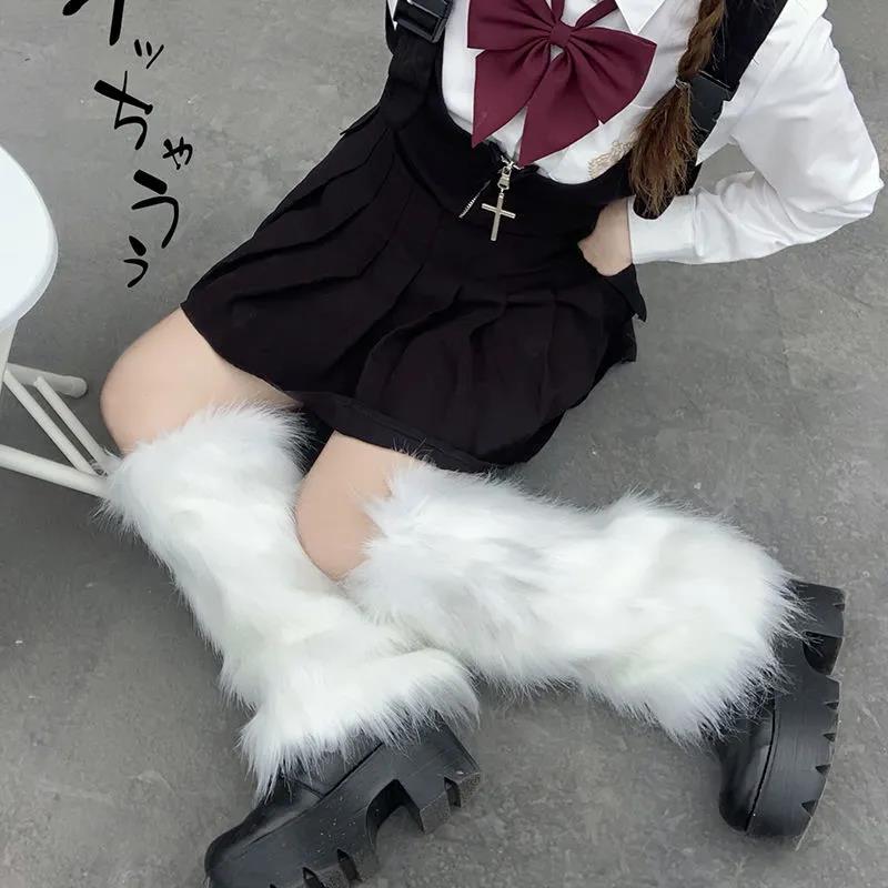 Japanese Soft Sister Middle Tube LOLITA Stack of Stockings Sets of Children Warm Legs Thick JK Lolita Long Autumn and Winter Models