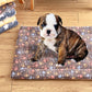 Pet Dog Mat Winter Cat Thick Blanket Autumn and Winter Dog Woven Cat Cater Sleeping Cotton Quilt Warm Pet Sleep Pad