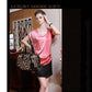 Leather Shoulder Bag Female Leopard Pure Leather Women's Leather Bag Portable Diagonal