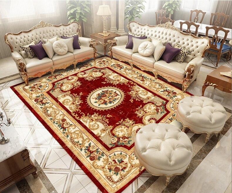 Modern Minimalist Living Room Carpet European Style Bedroom Room Bedside Sofa Mat