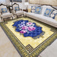 3D Printed Retro European Style Carpets Living Room Bedroom Study Bedside Carpet Decor Model Rugs