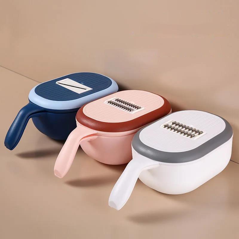 Vegetable Cutter Potato Shredder Grater Multi-function Grater Slicing Carrot Shreds Kitchen Artifact