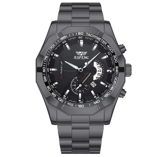 Full Automatic Watch Men Gold Mechanical Watches Waterproof Luminous Hands Date Calendar Automatique