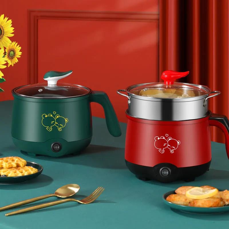 Dormitory Rice Cooker Multifunctional Electric Wok for Students Cooking Rice and Noodles Electric Wok Household