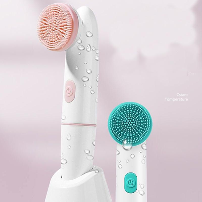 Electric 3D Face Washing Brush Cleansing Instrument Beauty Face Washing Instrument Pore Cleaner To Blackhead Artifact Makeup Cleaning Brush