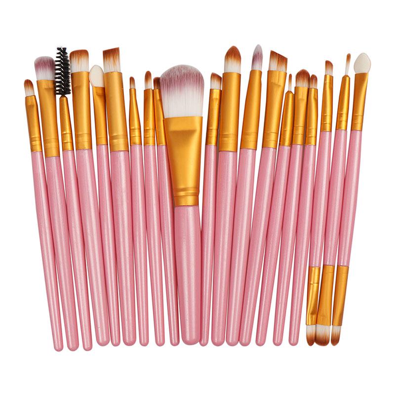 7/20 Pcs  Makeup Brush Set Foundation Powder Eyeshadow Make-up Brushes Contour Cosmetic Brus