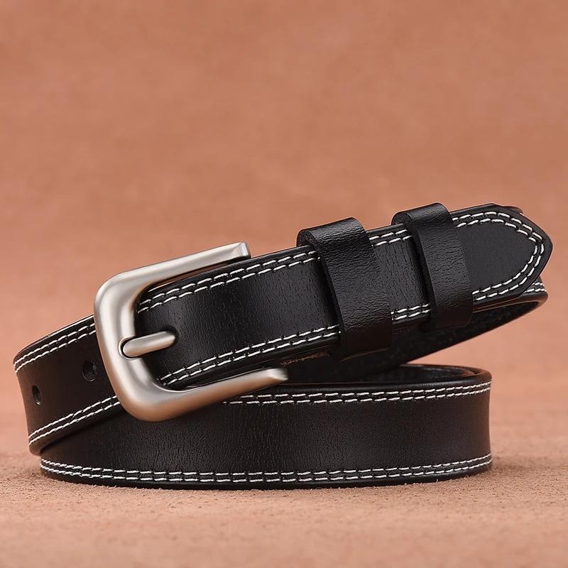 Women's Belts Leather Belts Female Students Korean Thin Belts Decorative Skirt Belts Jeans Belts Black Belts