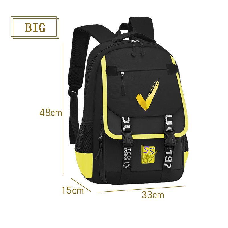 Student Backpack School Bag Backpack Canvas Lightweight Small Backpack Children's Travel Bag Boys and Girls Backpack