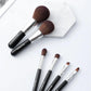 6pcs Mini Makeup Brush Set Full Soft Hair Portable Eye Beginner Makeup Set