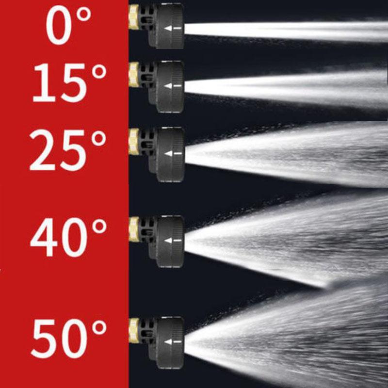 380W High Pressure Water Gun Wired Car Wash Machine Electric Car Wash Tool with Cigarette Lighter Head
