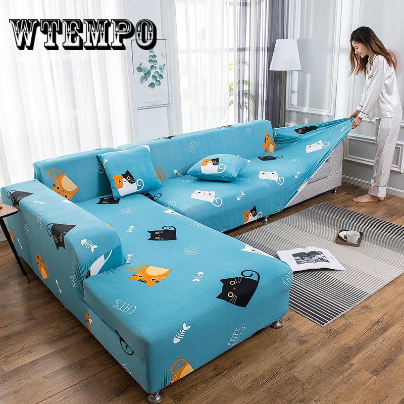 High Quality Waterproof Elastic Dustproof Slipcover Sofa Cover Cushion Protector For Livingroom