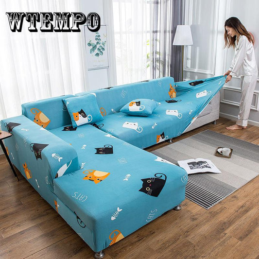 High Quality Waterproof Elastic Dustproof Slipcover Sofa Cover Cushion Protector For Livingroom